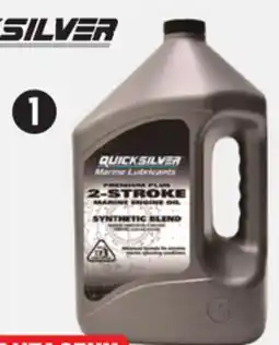 Canadian Tire Quicksilver 2-Cycle Premium Plus Outboard Oil offer