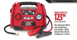 Canadian Tire 900A Booster Pack with Air Compressor offer