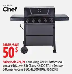 Canadian Tire Master Chef Discover 5-Burner Propane BBQ offer