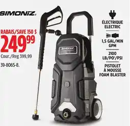 Canadian Tire Simoniz PISTOLET À MOUSSE FOAM BLASTER offer
