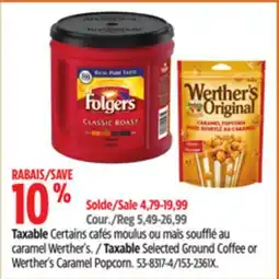 Canadian Tire Werther's Caramel Popcorn offer