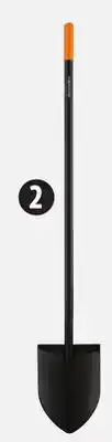 Canadian Tire Fiskars Steel Long Handle Digging Shovel offer