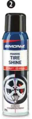 Canadian Tire Simoniz Foaming Car Tire Shine Spray offer