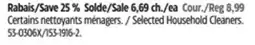 Canadian Tire Selected Household Cleaners offer