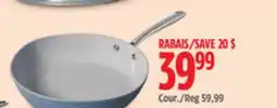 Canadian Tire Naturel Non-Stick Frypan, 26cm offer