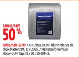 Canadian Tire Mastercraft Premium Heavy-Duty Tarp offer