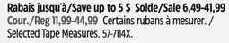 Canadian Tire Lufkin Selected Tape Measures offer