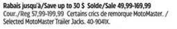 Canadian Tire Selected MotoMaster Trailer Jacks offer