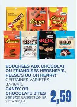 Wholesale Club BOUCHÉES AUX CHOCOLAT OU FRIANDISES offer