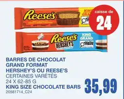 Wholesale Club BARRES DE CHOCOLAT GRAND FORMAT, 24 X offer