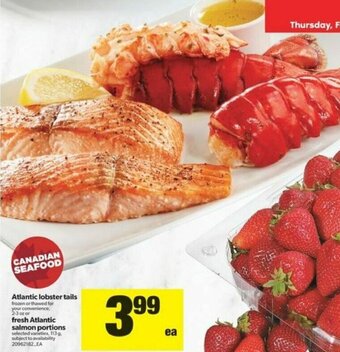 Real Canadian Superstore Atlantic lobster tails offer