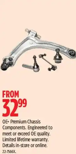 Canadian Tire OE+ Premium Chassis Components offer