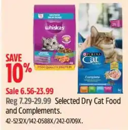 Canadian Tire Whiskas Cat Food offer