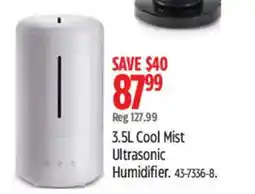 Canadian Tire Orem Cool Mist Ultrasonic Humidifier offer