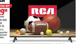 Canadian Tire Rca 4k uhd tv offer