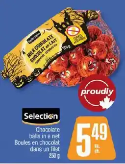 Jean Coutu Selection chocolate balls in a net offer