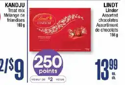 Jean Coutu Lindt Lindor assorted chocolates offer