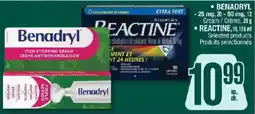 Jean Coutu Benadryl Reactine offer
