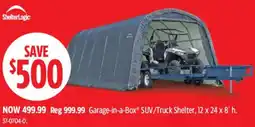 Canadian Tire ShelterLogic Garage-in-a-Box SUV/Truck Shelter offer