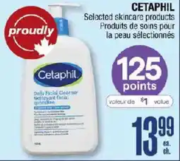 Jean Coutu Cetaphil daily facial cleanser offer