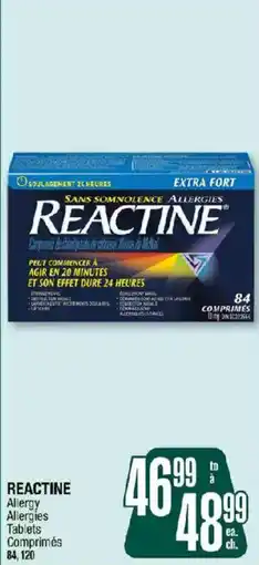 Jean Coutu Reactine Allergy Tablets offer
