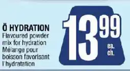 Jean Coutu O hydration flavoured powder mix for hydration offer