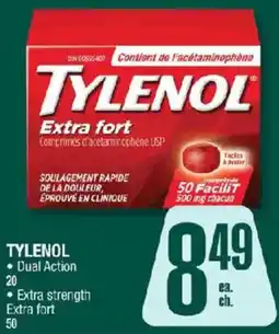 Jean Coutu Tylenol extra fort offer