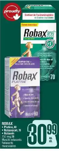 Jean Coutu Robax muscle relaxants offer