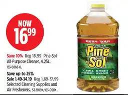 Canadian Tire Pine-Sol All-Purpose Cleaner offer