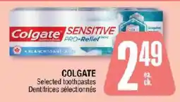 Jean Coutu Colgate selected toothpastes offer