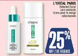 Jean Coutu L'Oréal Paris selected facial care products offer