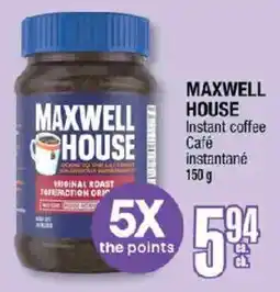 Jean Coutu maxwell house instant coffee offer