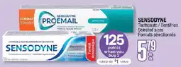 Jean Coutu Sensodyne toothpaste offer