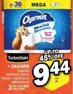 Jean Coutu Charmin selected bathroom tissue offer