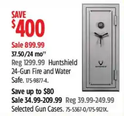 Canadian Tire Huntshield 24-Gun Fire and Water Safe offer