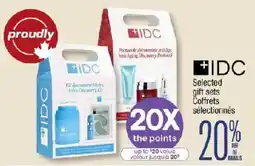 Jean Coutu IDC Selected gift sets offer