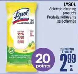 Jean Coutu Lysol disinfecting wipes offer