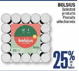 Jean Coutu Bolsius selected products offer