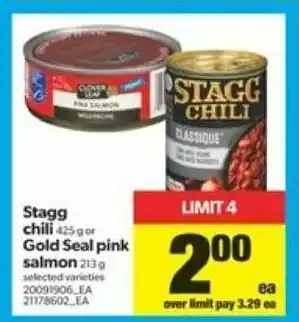 Real Canadian Superstore Stagg chili gold seal pink salmon offer