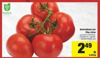 Real Canadian Superstore Tomatoes on the vine offer