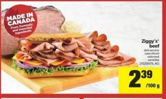 Real Canadian Superstore Ziggy's beef offer