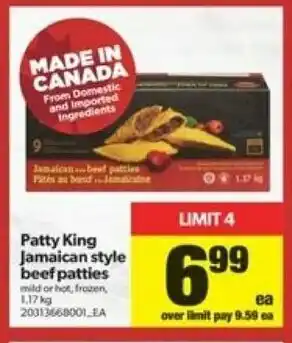 Real Canadian Superstore Patty king jamaican style beef patties offer