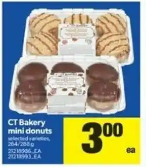 Real Canadian Superstore CT bakery mini donuts offer