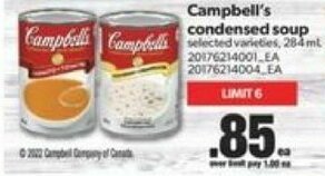 Real Canadian Superstore Campbell's condensed soup offer