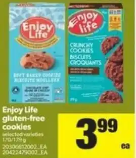 Real Canadian Superstore Enjoy life gluten-free cookies offer
