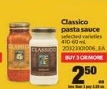Real Canadian Superstore Classico pasta sauce offer