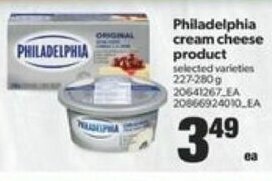 Real Canadian Superstore Philadelphia cream cheese product offer