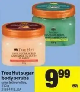 Real Canadian Superstore Tree hut sugar body scrubs offer