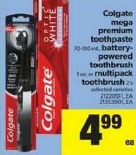 Real Canadian Superstore Colgate mega premium toothpaste offer