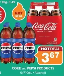Colemans Coke and Pepsi Products offer